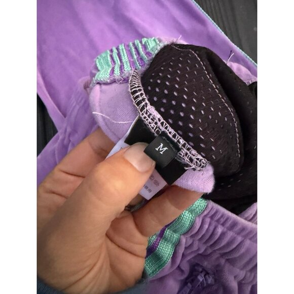 NEEDLES X AWGE velour sweatpants. Size medium - Picture 4 of 5